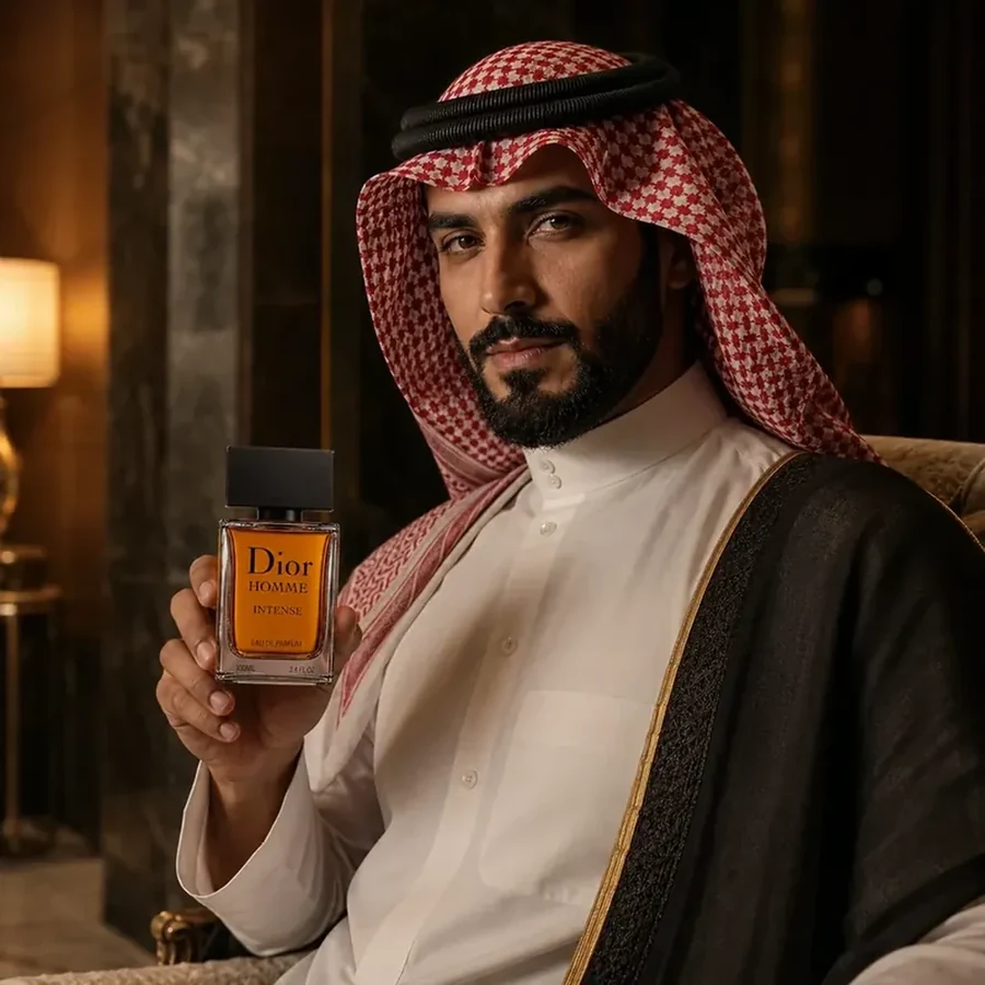 رجل سعودي بحضور عطر هوم إنتنس