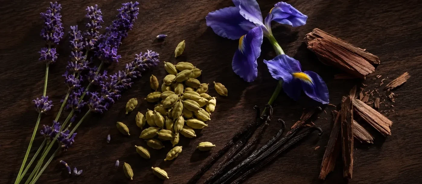مكونات عطر هوم إنتنس — المقدمة والقلب والقاعدة