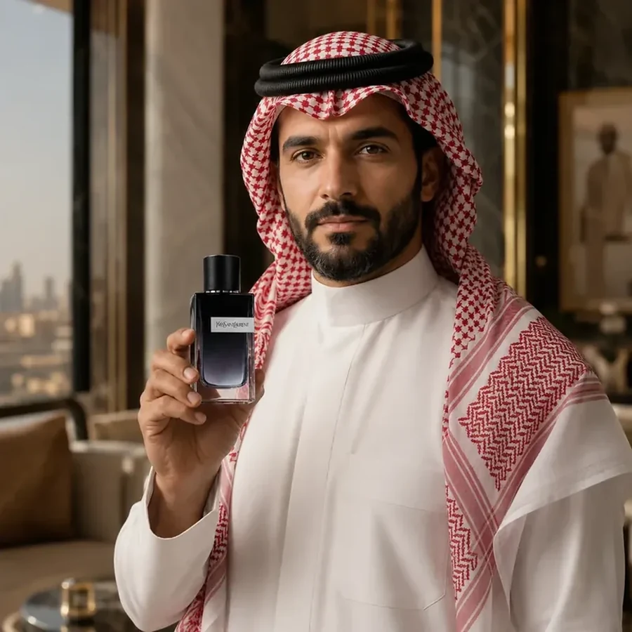 رجل سعودي بحضور عطر واي